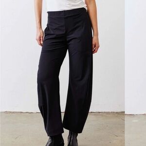 Sophisticated Black Wide Leg Women's Pants